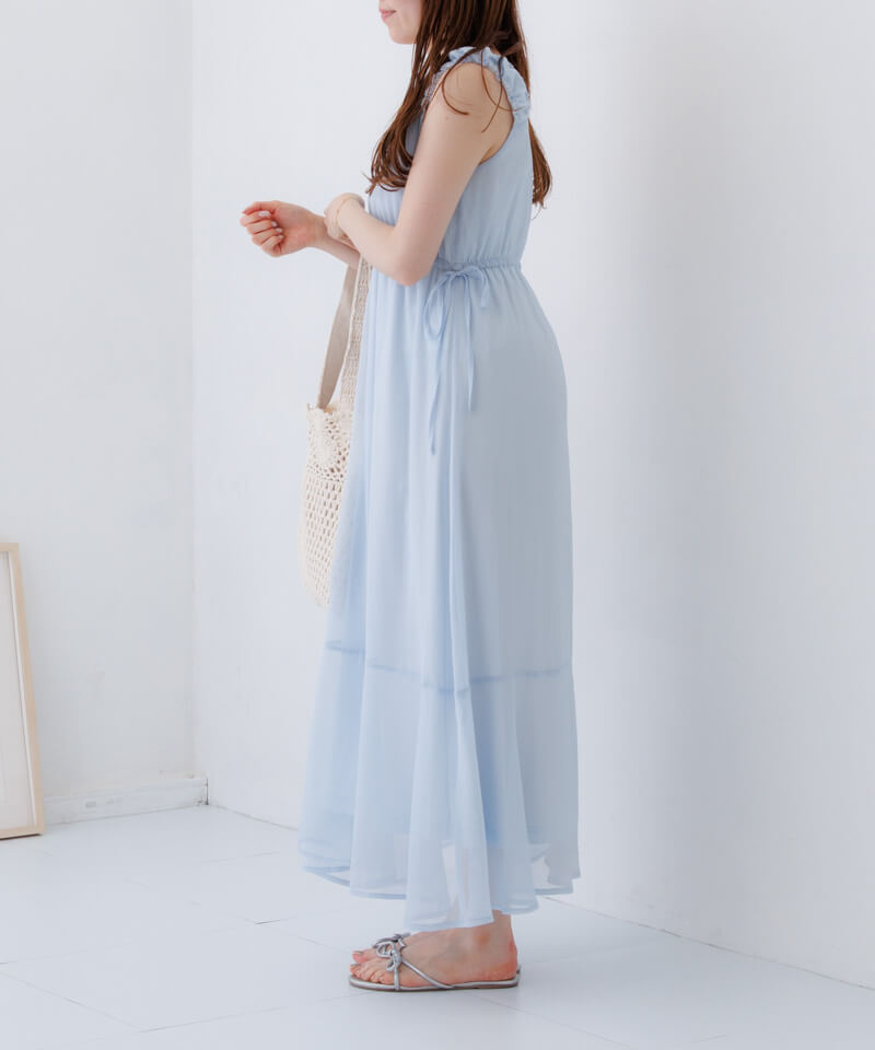 40%OFF】glowy tiered onepiece～ｸﾞﾛｰｳｨｰﾃｨｱｰﾄﾞﾜﾝﾋﾟｰｽ | flower