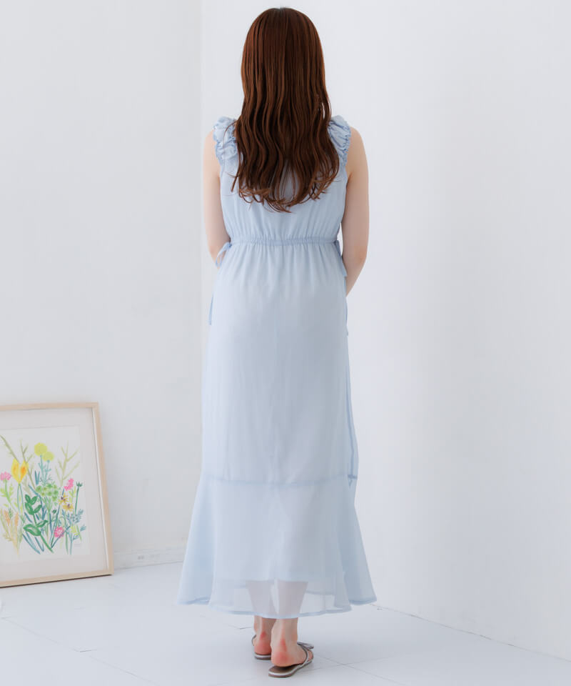 20%OFF】glowy tiered onepiece～ｸﾞﾛｰｳｨｰﾃｨｱｰﾄﾞﾜﾝﾋﾟｰｽ | flower