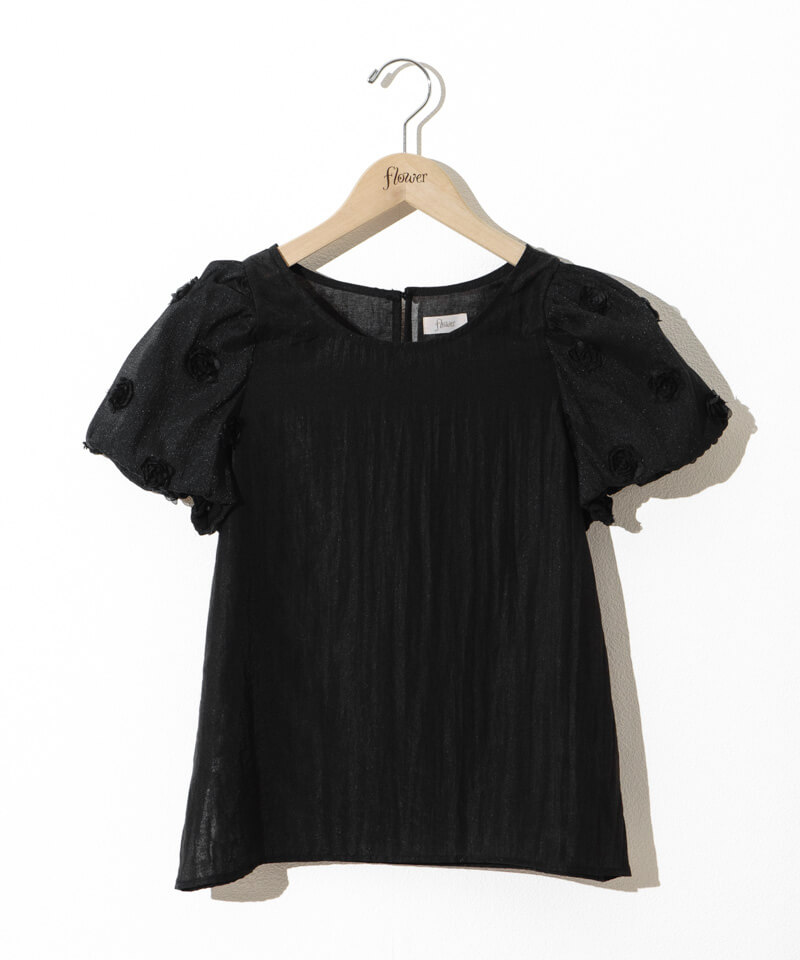 30%OFF】rose puff blouse～ﾛｰｽﾞﾊﾟﾌﾌﾞﾗｳｽ | flower／フラワー公式通販