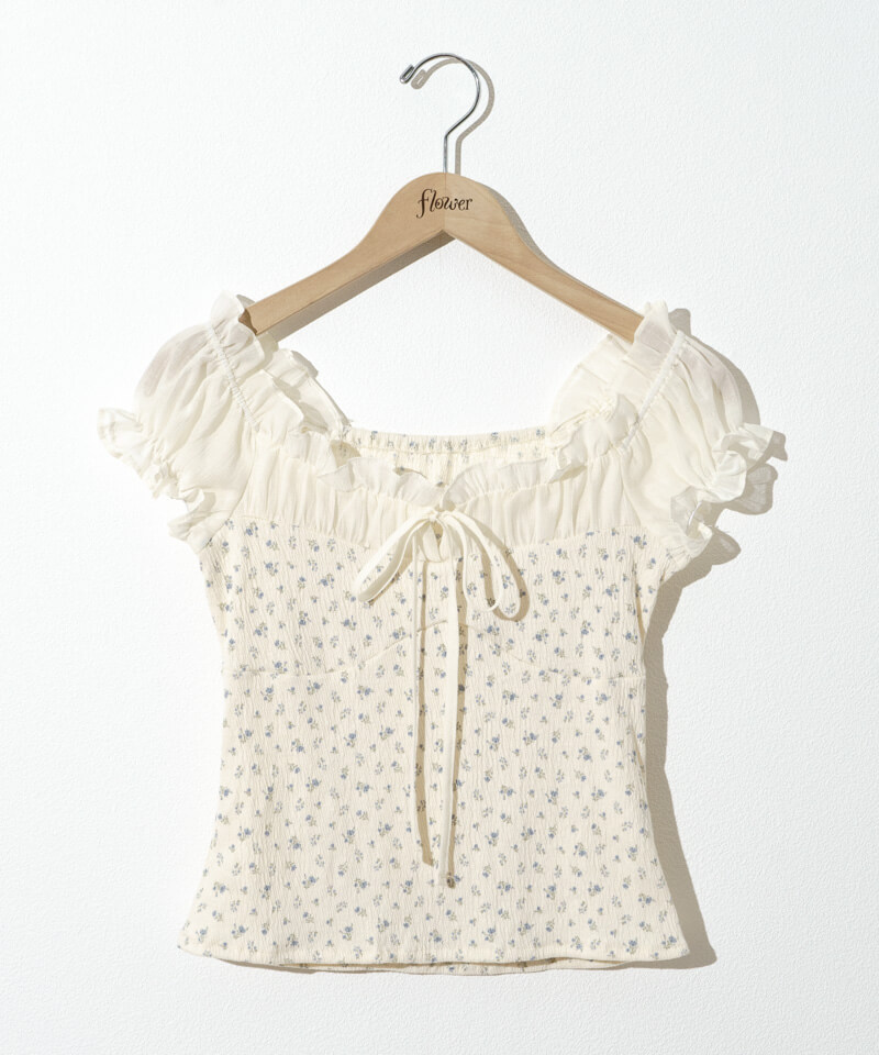 clair chou puff top～ｸﾚｱｼｭｰﾊﾟﾌﾄｯﾌﾟ | flower／フラワー公式通販