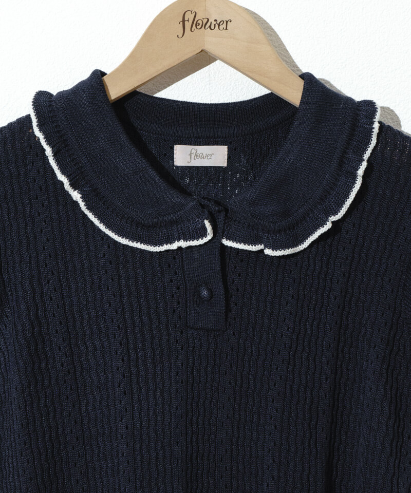 20%OFF】summery polo top～ｻﾏﾘｰﾎﾟﾛﾄｯﾌﾟ | flower／フラワー公式通販
