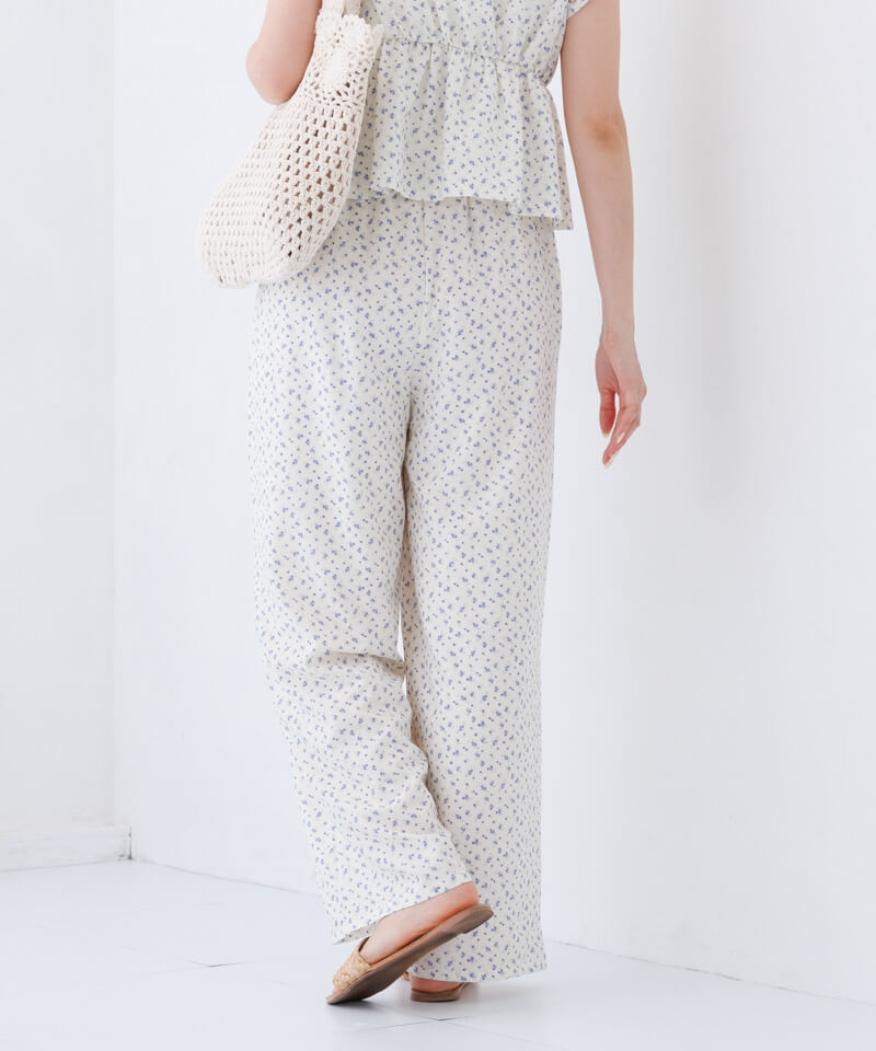 30%OFF】floral set pants～ﾌﾛｰﾗﾙｾｯﾄﾊﾟﾝﾂ | flower／フラワー公式通販