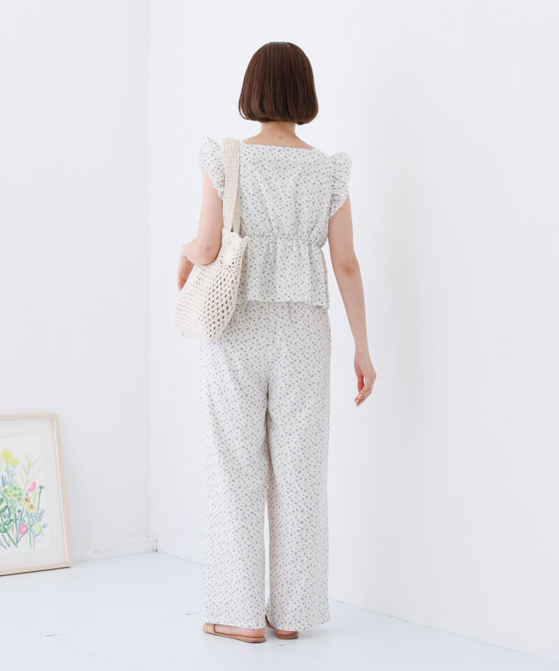 30%OFF】floral set pants～ﾌﾛｰﾗﾙｾｯﾄﾊﾟﾝﾂ | flower／フラワー公式通販