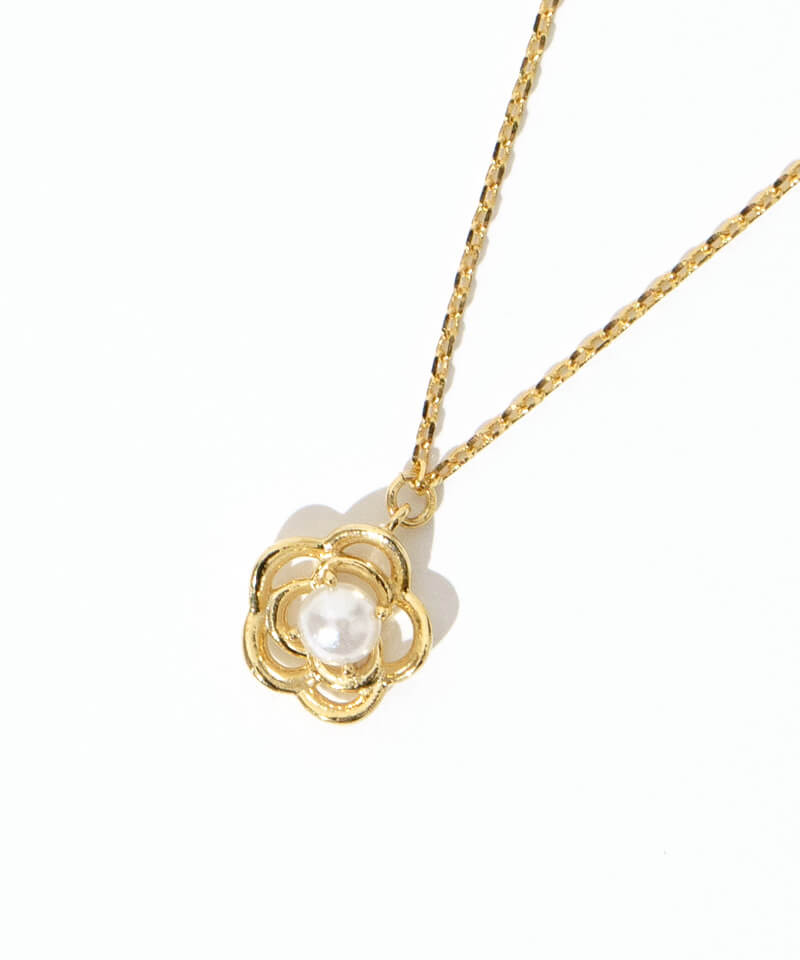 flower pearl necklace～ﾌﾗﾜｰﾊﾟｰﾙﾈｯｸﾚｽ | flower／フラワー公式通販