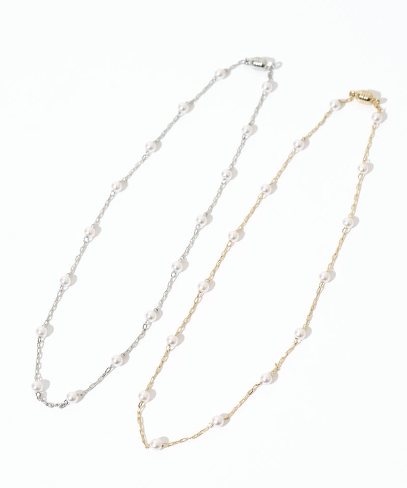 calm pearl necklace～ｶｰﾑﾊﾟｰﾙﾈｯｸﾚｽ | flower／フラワー公式通販