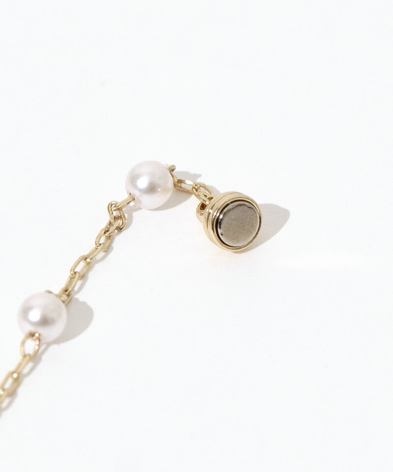 calm pearl necklace～ｶｰﾑﾊﾟｰﾙﾈｯｸﾚｽ | flower／フラワー公式通販