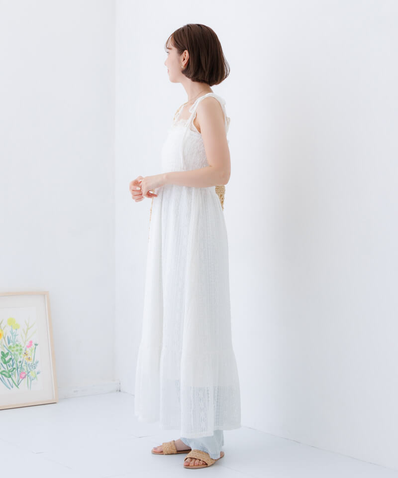 bloom lace onepiece～ﾌﾞﾙｰﾑﾚｰｽﾜﾝﾋﾟｰｽ | flower／フラワー公式通販