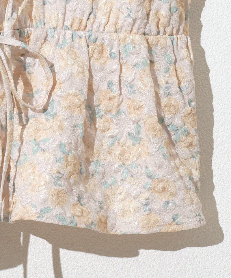 blossom jacquard top～ﾌﾞﾛｯｻﾑｼﾞｬｶﾞｰﾄﾞﾄｯﾌﾟ | flower／フラワー公式通販