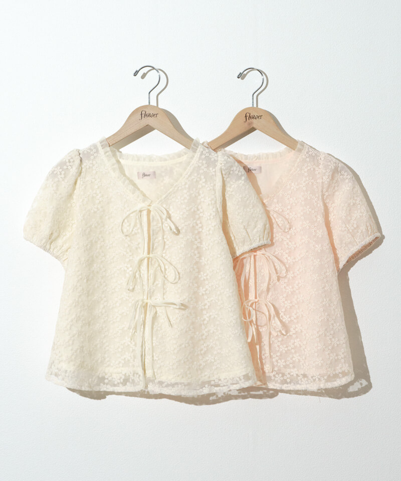 flutter bloom blouse～ﾌﾗｯﾀｰﾌﾞﾙｰﾑﾌﾞﾗｳｽ | flower／フラワー公式通販