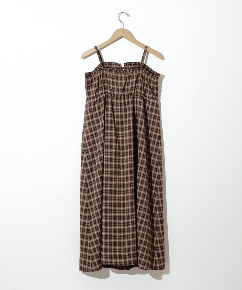 ribbon check onepiece～ﾘﾎﾞﾝﾁｪｯｸﾜﾝﾋﾟｰｽ | flower／フラワー公式通販