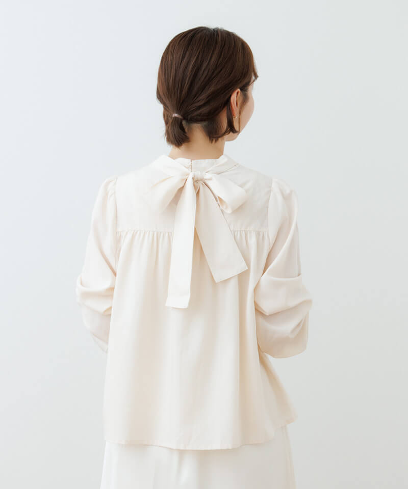 chic ribbon blouse～ｼｯｸﾘﾎﾞﾝﾌﾞﾗｳｽ | flower／フラワー公式通販