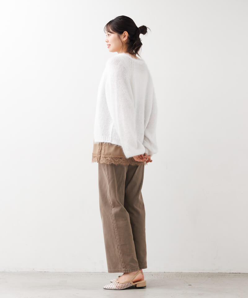 fluffy spangle cardigan～ﾌﾗｯﾌｨｰｽﾊﾟﾝｸﾞﾙｶｰﾃﾞｨｶﾞﾝ | flower／フラワー