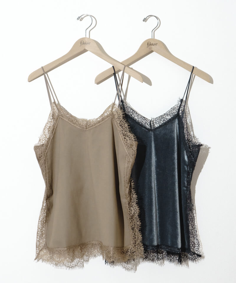 lacy camisole～ﾚｰｼｰｷｬﾐｿｰﾙ | flower／フラワー公式通販