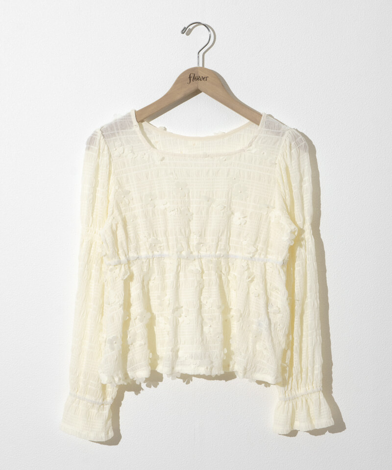romance flower blouseの商品画像