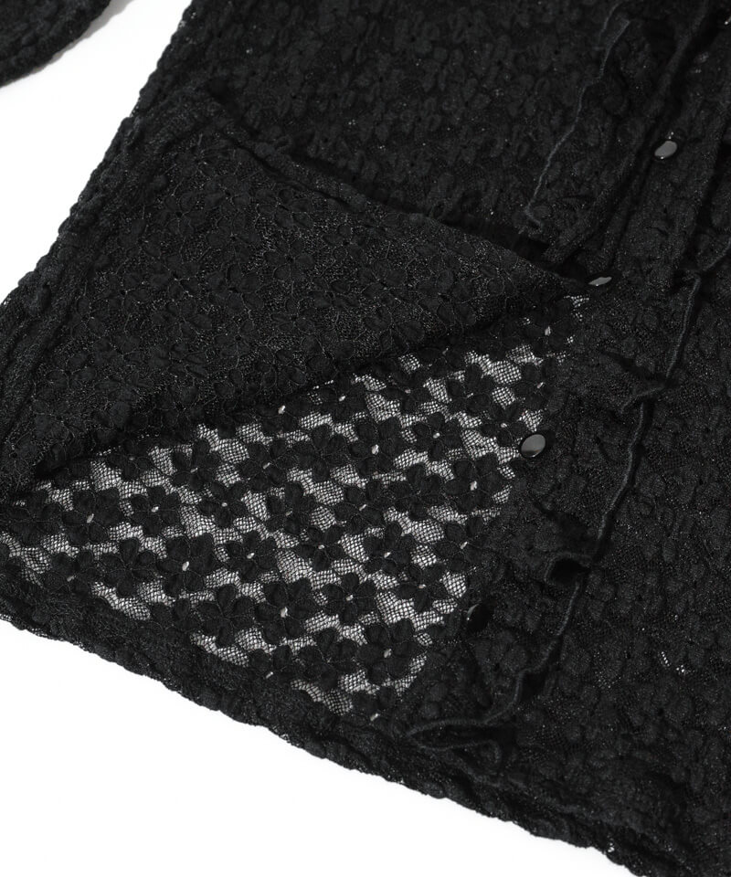 frill lace cardigan～ﾌﾘﾙﾚｰｽｶｰﾃﾞｨｶﾞﾝ | flower／フラワー公式通販