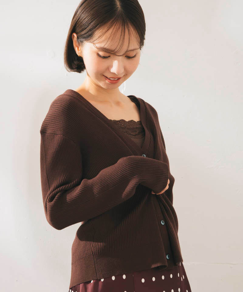modern fit cardigan～ﾓﾀﾞﾝﾌｨｯﾄｶｰﾃﾞｨｶﾞﾝ | flower／フラワー公式通販