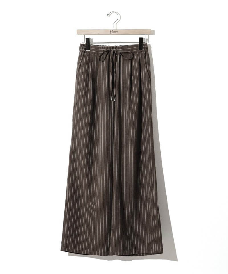 stripe easy pants デザイン