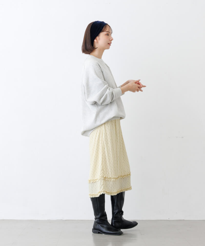 dot frill skirt～ﾄﾞｯﾄﾌﾘﾙｽｶｰﾄ | flower／フラワー公式通販