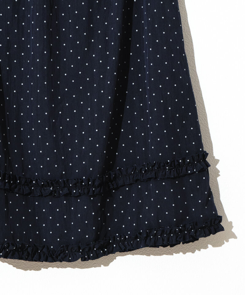 dot frill skirt～ﾄﾞｯﾄﾌﾘﾙｽｶｰﾄ | flower／フラワー公式通販