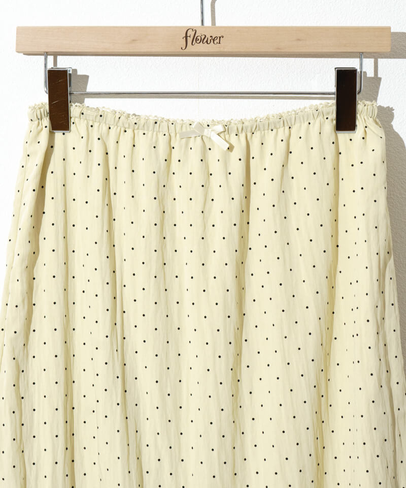 dot frill skirt～ﾄﾞｯﾄﾌﾘﾙｽｶｰﾄ | flower／フラワー公式通販