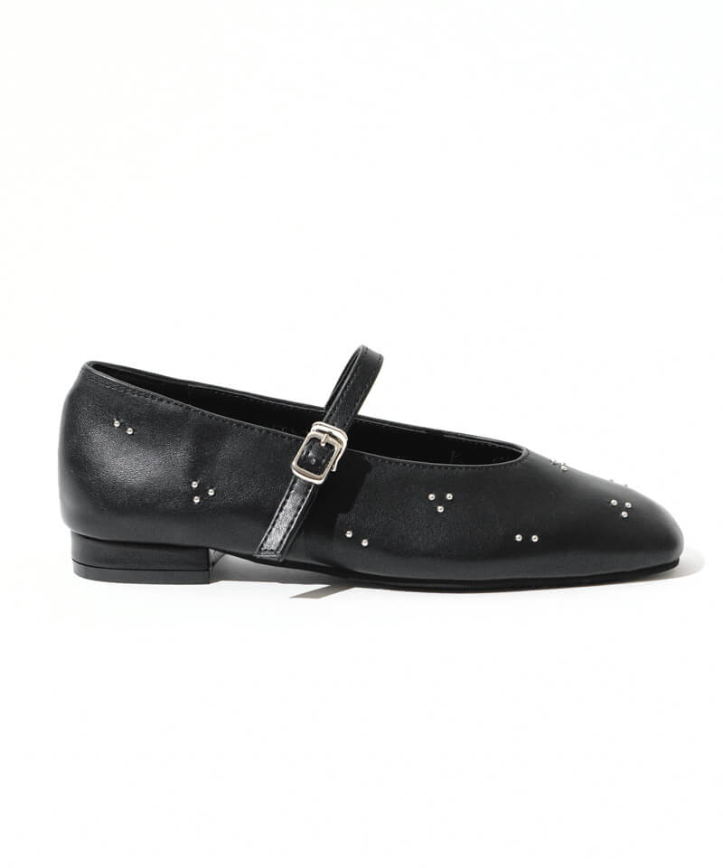 studs strap shoes～ｽﾀｯｽﾞｽﾄﾗｯﾌﾟｼｭｰｽﾞ | flower／フラワー公式通販