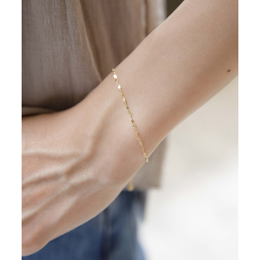 silver chain bracelet ～ｼﾙﾊﾞｰﾁｪｰﾝﾌﾞﾚｽﾚｯﾄ | flower／フラワー
