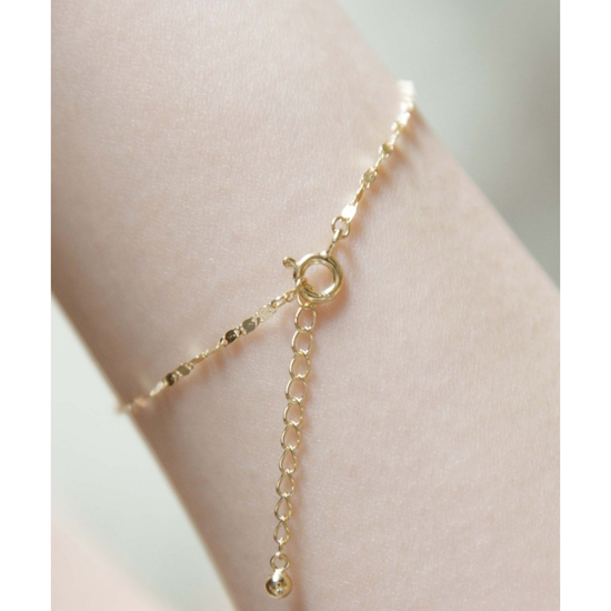 silver chain bracelet ～ｼﾙﾊﾞｰﾁｪｰﾝﾌﾞﾚｽﾚｯﾄ | flower／フラワー