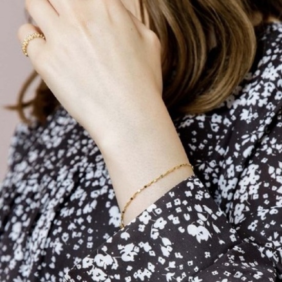 silver chain bracelet ～ｼﾙﾊﾞｰﾁｪｰﾝﾌﾞﾚｽﾚｯﾄ | flower／フラワー公式通販