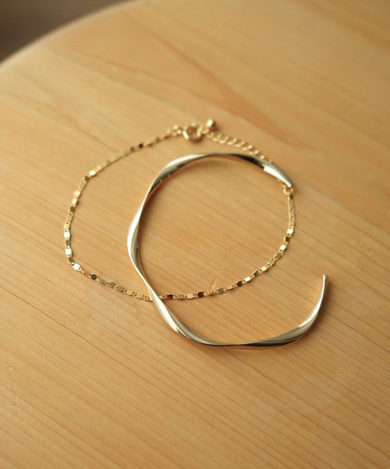 silver chain bracelet ～ｼﾙﾊﾞｰﾁｪｰﾝﾌﾞﾚｽﾚｯﾄ | flower／フラワー