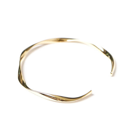 simply twist bangle ～ｼﾝﾌﾟﾘｰﾂｲｽﾄﾊﾞﾝｸﾞﾙ | flower／フラワー