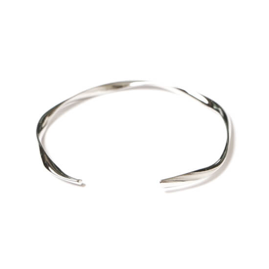 simply twist bangle ～ｼﾝﾌﾟﾘｰﾂｲｽﾄﾊﾞﾝｸﾞﾙ | flower／フラワー