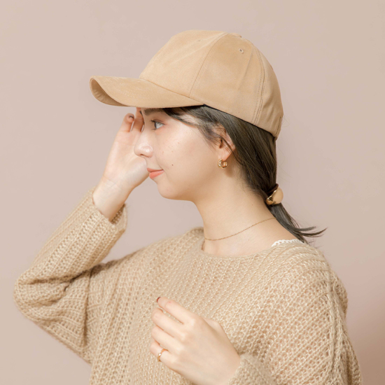 30%OFF】soft suede like cap ～ｿﾌﾄｽｴｰﾄﾞﾗｲｸｷｬｯﾌﾟ | flower