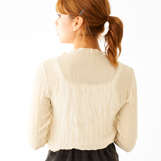 Feminine Sheer Top ﾌｪﾐﾆﾝｼｱｰﾄｯﾌﾟ Flower フラワー公式通販