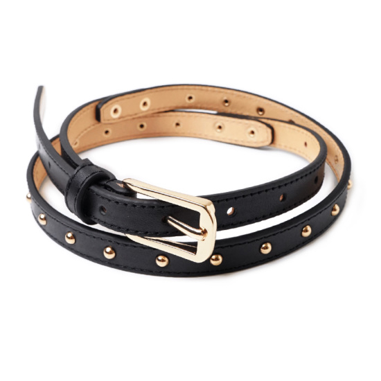 leather studs belt ～ﾚｻﾞｰｽﾀｯｽﾞﾍﾞﾙﾄ | flower／フラワー公式通販