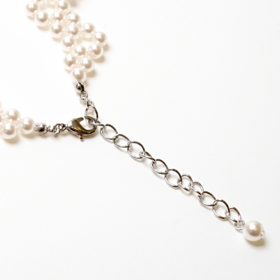 flow pearl necklace ～ﾌﾛｰﾊﾟｰﾙﾈｯｸﾚｽ | flower／フラワー公式通販