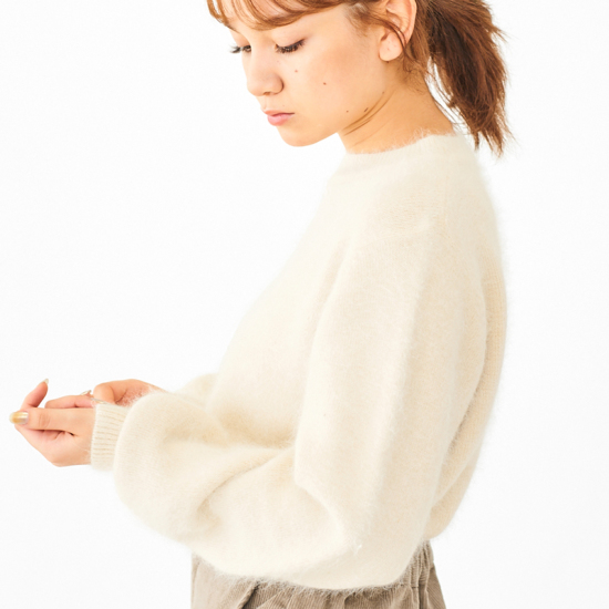 F.DOM エフダム ウールアンゴラニット Wool Angola Knit