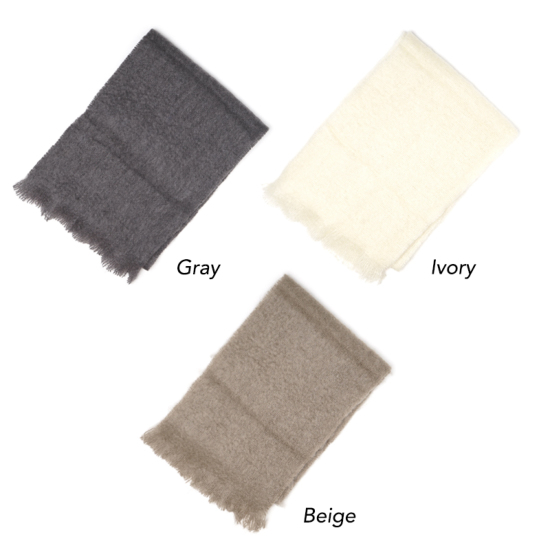 OUTLET】cape mohair stole ～ｹｰﾌﾟﾓﾍｱｽﾄｰﾙ | flower／フラワー公式通販
