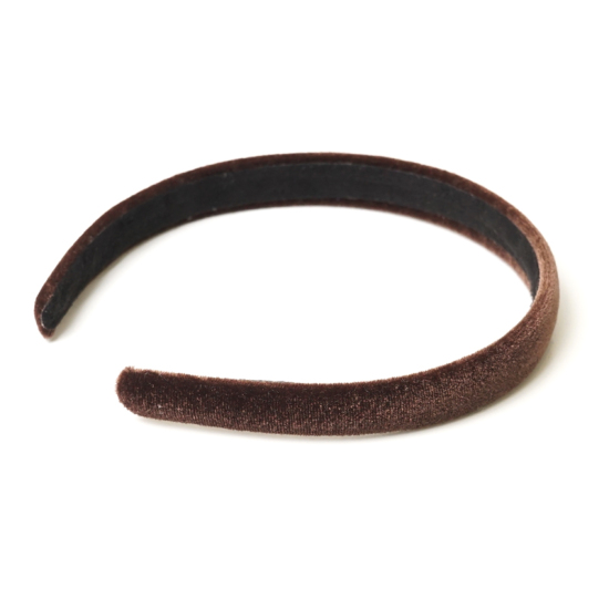 velvet hairband - medium - ～ﾍﾞﾙﾍﾞｯﾄｶﾁｭｰｼｬ(ﾐﾃﾞｨｱﾑ) | flower