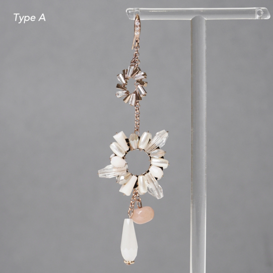 crystal bijoux pierce ～ｸﾘｽﾀﾙﾋﾞｼﾞｭｰﾋﾟｱｽ | flower／フラワー公式通販