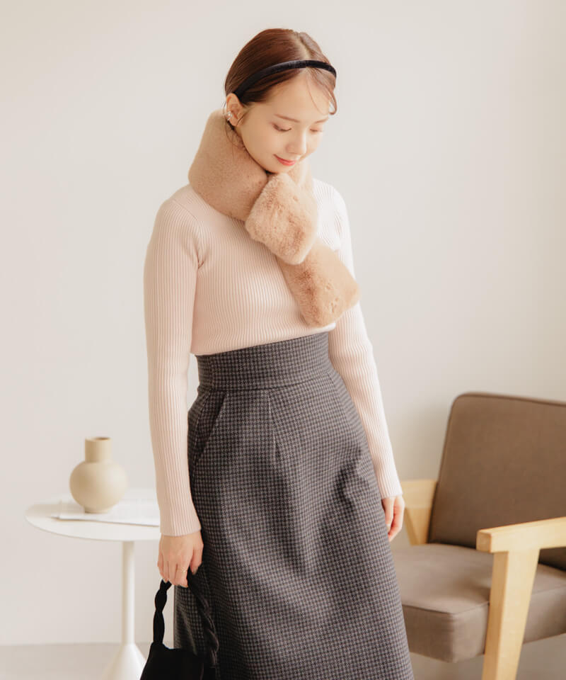 マフラー・ストール Fallett drawing garden muffler navy FA2404TC07NA ドローイングガーデンマフラー NAVY - FALLETT | 60% - アジア
