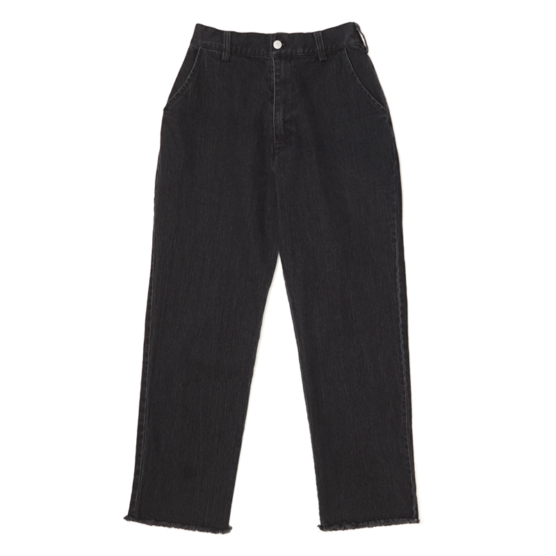 FRINGE DENIM PANTS / BEIGE / フリンジデニムパンツ | シープ / SHEEP | kotohayokozawa