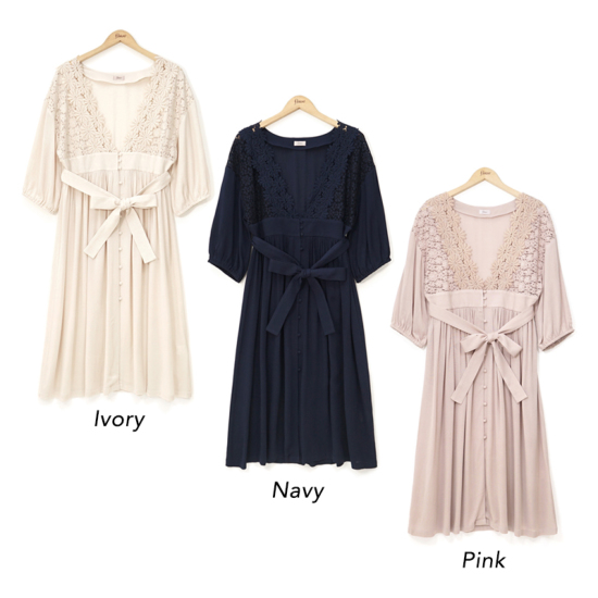 Sun Lace Gown ｻﾝﾚｰｽｶﾞｳﾝ Flower Webshop フラワーウェブショップ