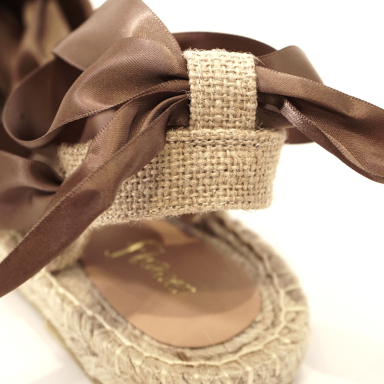 ☆ribbon jute espadrilles ～ﾘﾎﾞﾝｼﾞｭｰﾄｴｽﾊﾟﾄﾞﾘｰﾕ | flower／フラワー