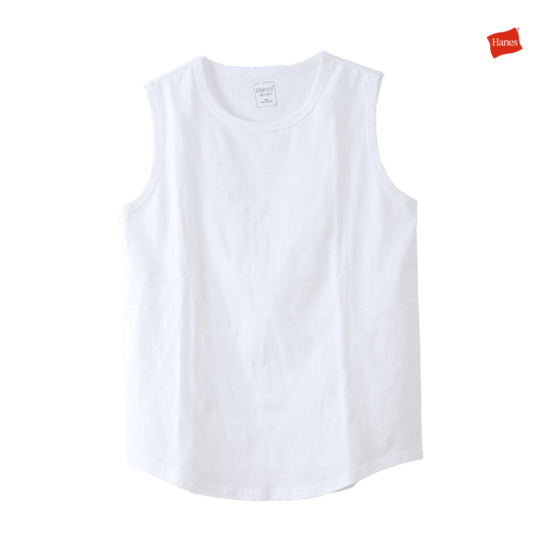 Hanes Crew Neck Tank Top ﾍｲﾝｽﾞｸﾙｰﾈｯｸﾀﾝｸﾄｯﾌﾟhw3 M1 Flower Webshop フラワーウェブショップ